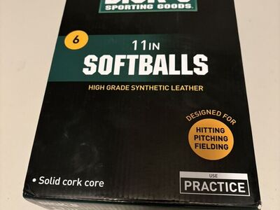 Dick's Practice 11 Softballs