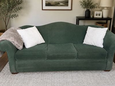 Dark Green Couch