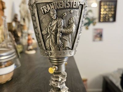 Universal Studios Monsters Frankenstein Classic Goblet Fine Pewter Franklin Mint