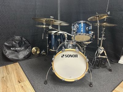 Fantastic Sonor Drum Set with Istanbul Cymbals!