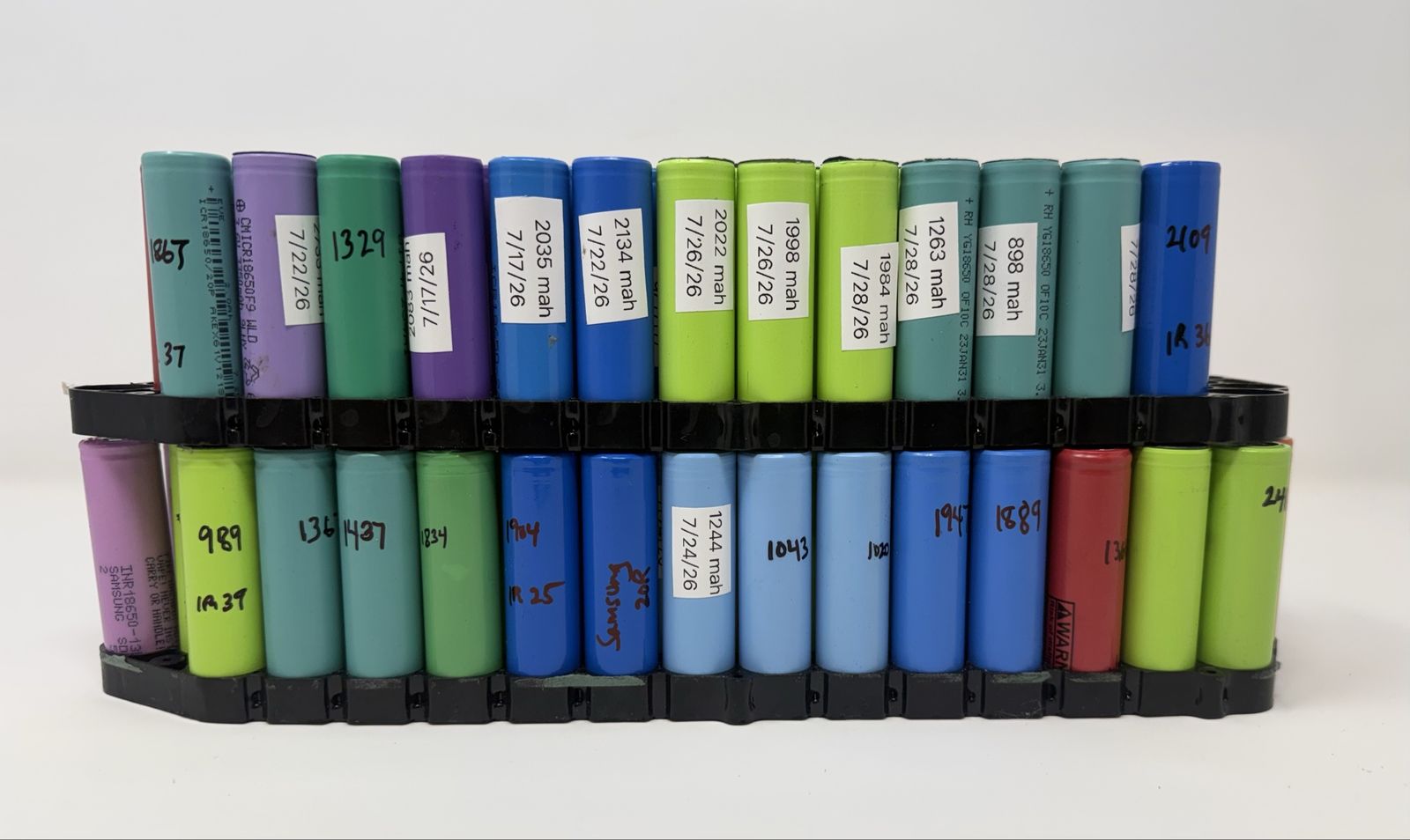 18650 Lithium ion battery cells $.75 each