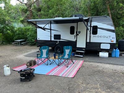2020, 19ft Keystone Hideout travel trailer