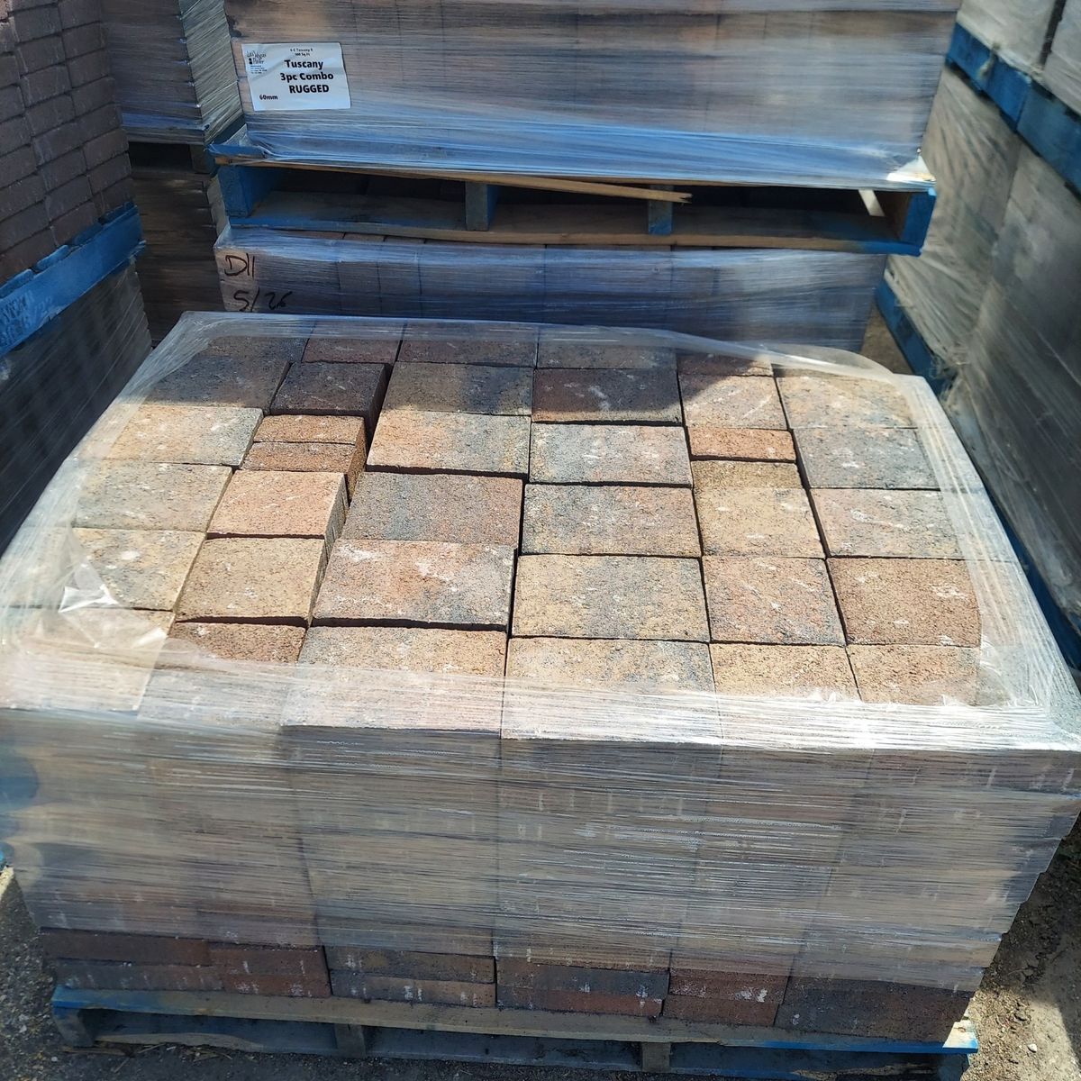 DEAL! Tuscany Rugged 3pc 60mm $370/pallet