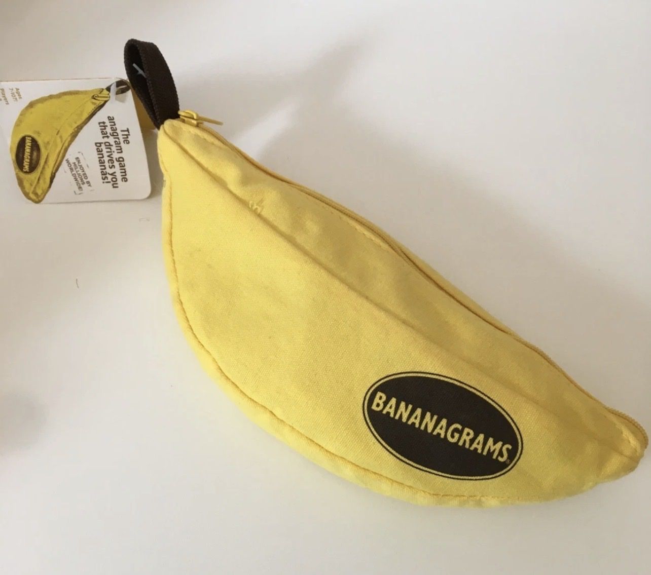 New! Bananagrams Word Race Game Tile Letters