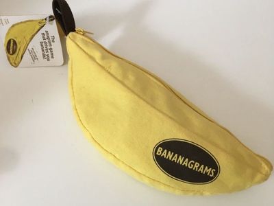 New! Bananagrams Word Race Game Tile Letters