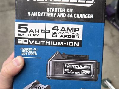 Hercules 5 AH Battery and Charger