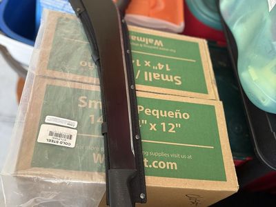 Cold Steel 97LPMS 14-inch Camping Machete with Sheath - Minimal Use