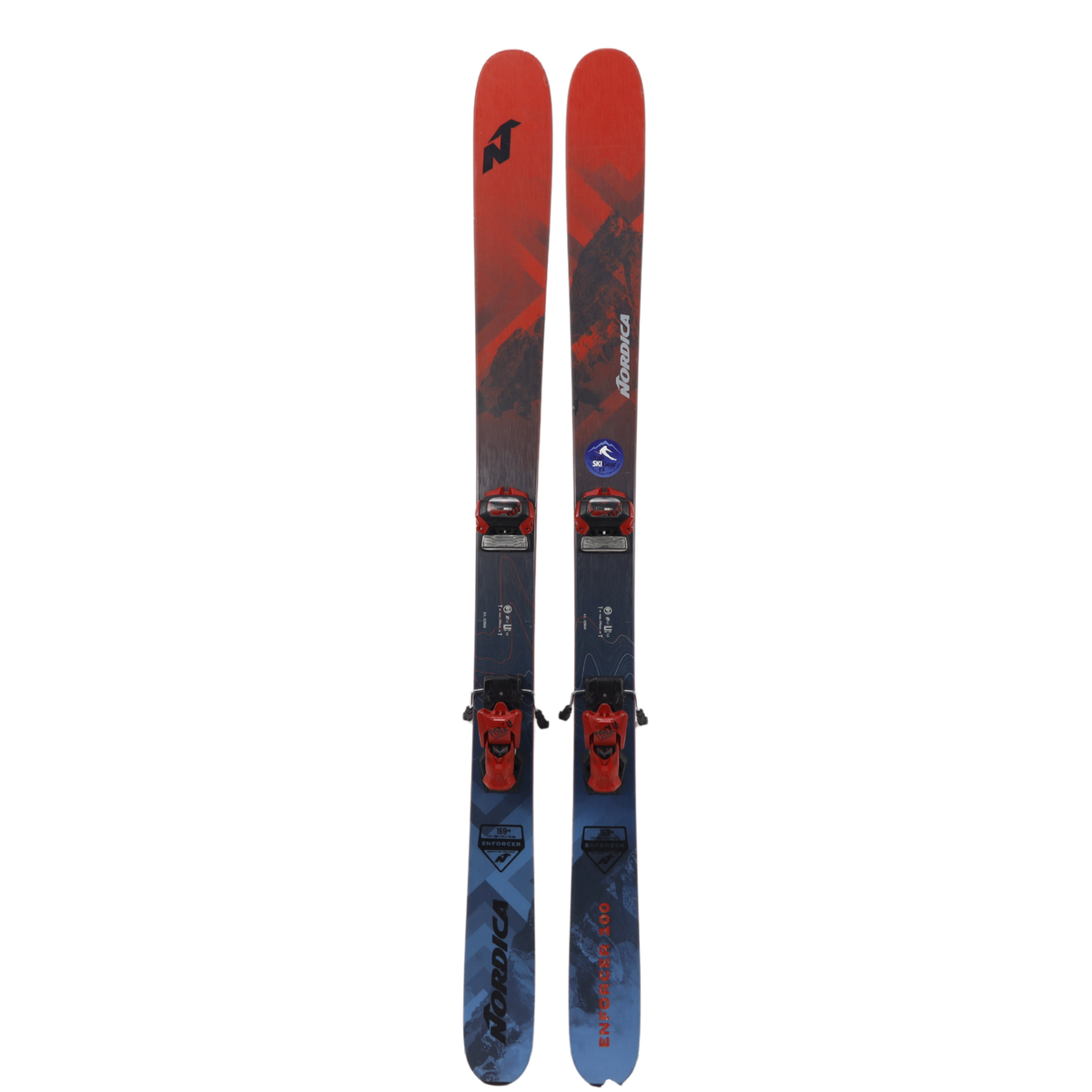 Nordica Enforcer 100 169cm 2020 Skis + Marker TP 10 - Used