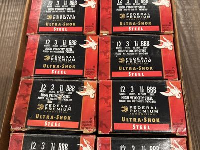 Assorted Federal Premium Steel 12 ga Shotgun Shell