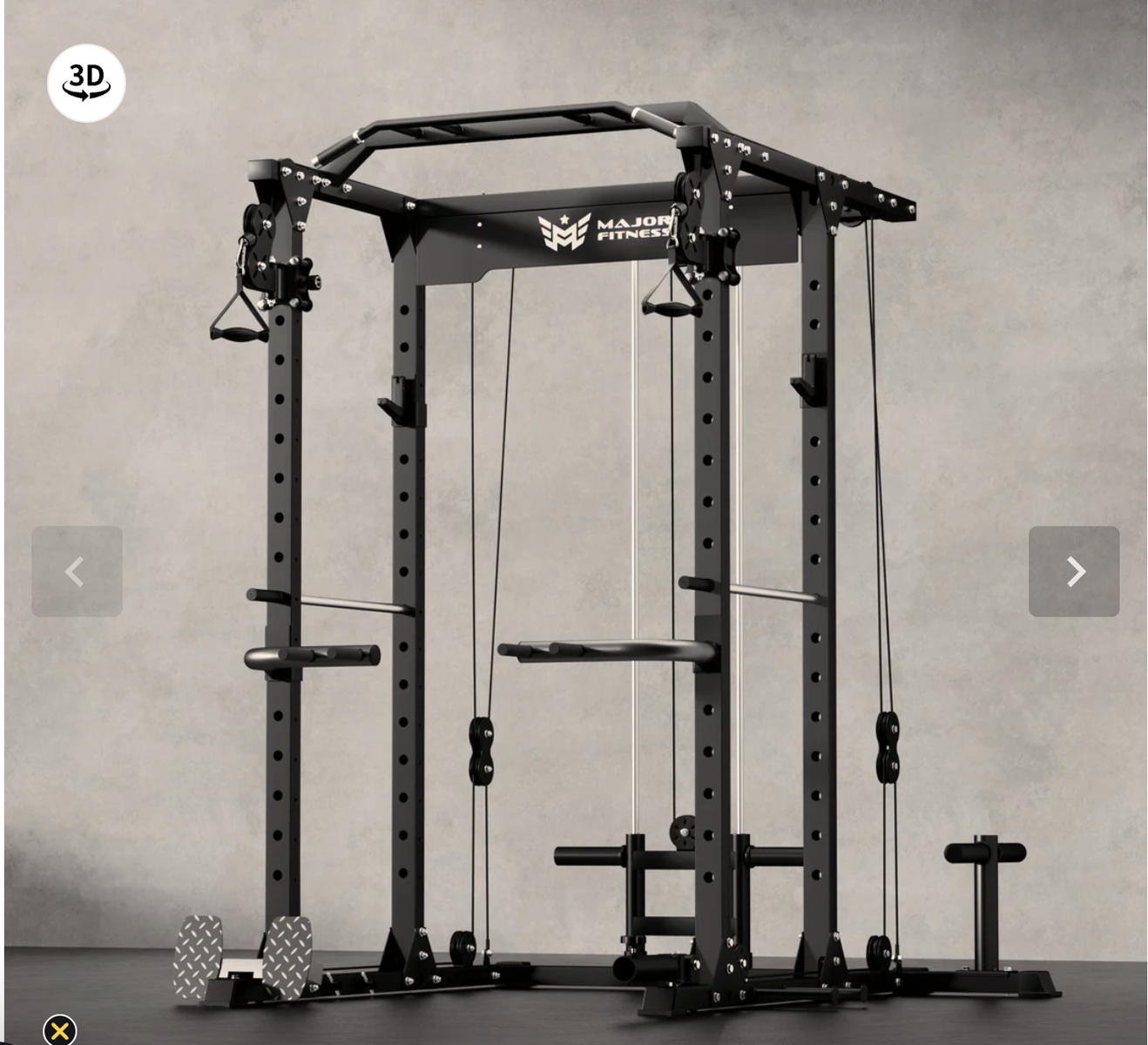 Major Fitness PLM03 All-In-One Home Gym Power Rack