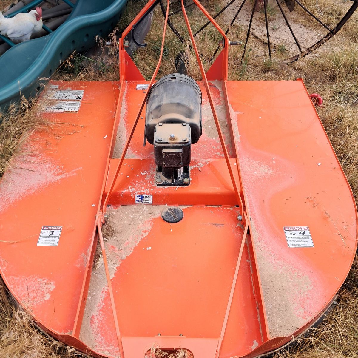 5ft Landpride 3 point brush/farm mower
