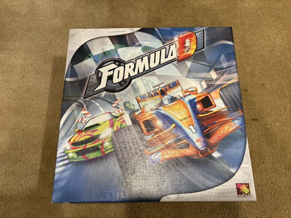 COMPLETE Formula D Board Game with Extras