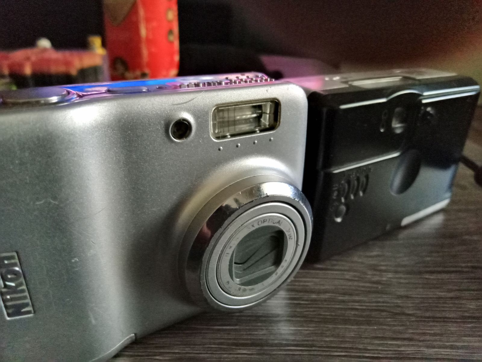 Nikon coolpix l4 and Canon Elph Lt