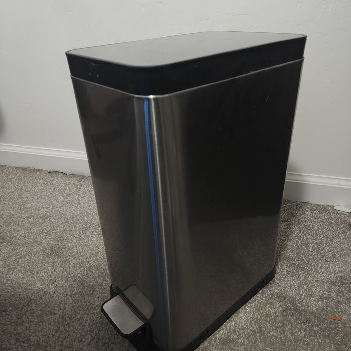 Stainless Steel Step Trashcan - 13 Gallon