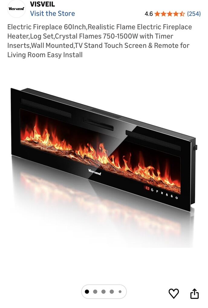 Brand New Electric Fireplace