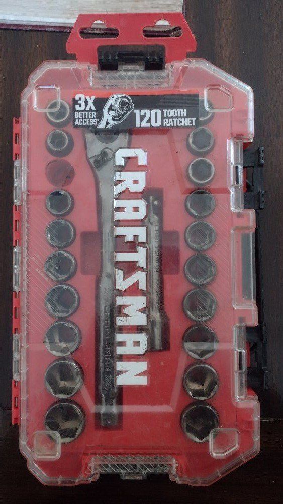 Craftsman socket set missing 1/2