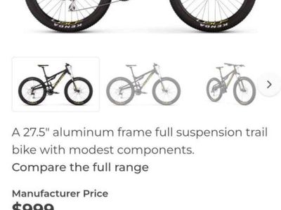 Raleigh mountain bike