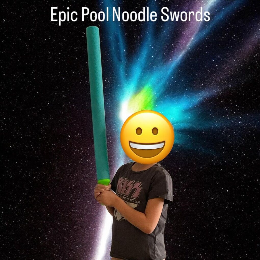Epic Pool Noodle Swords