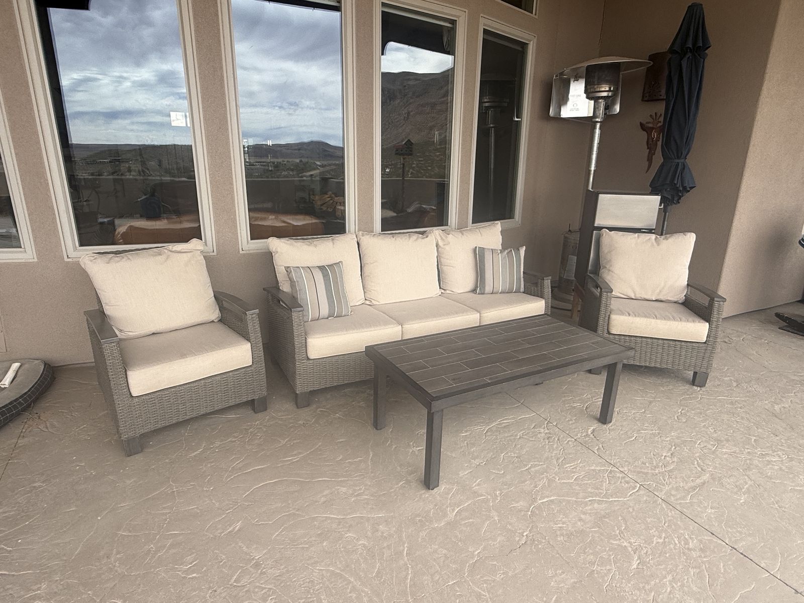 Costco Four Piece Outdoor Patio Set