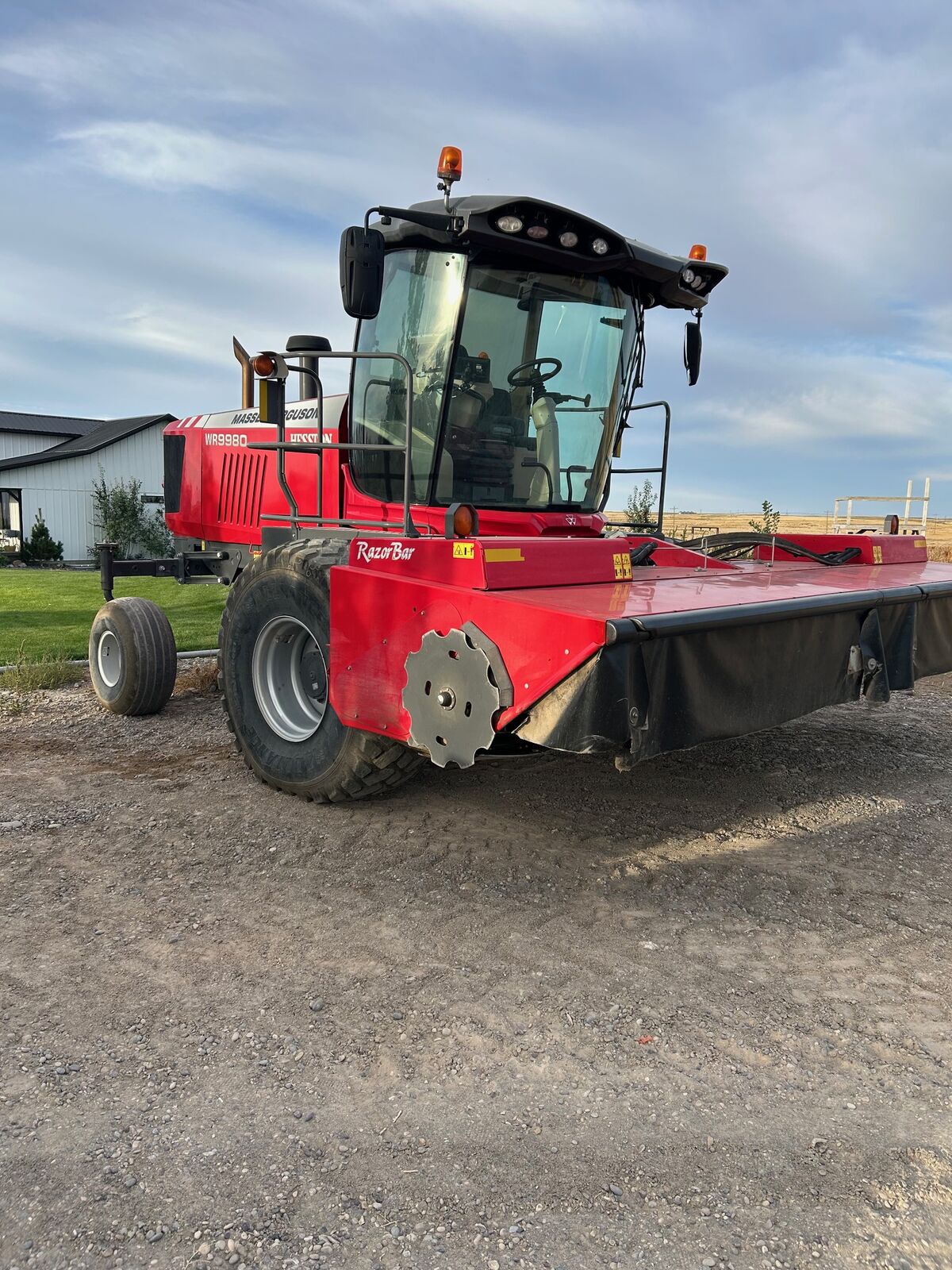 WR9980 Massey Swather