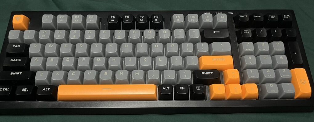 Wired Orange Is The New Black Keyboard... RGB