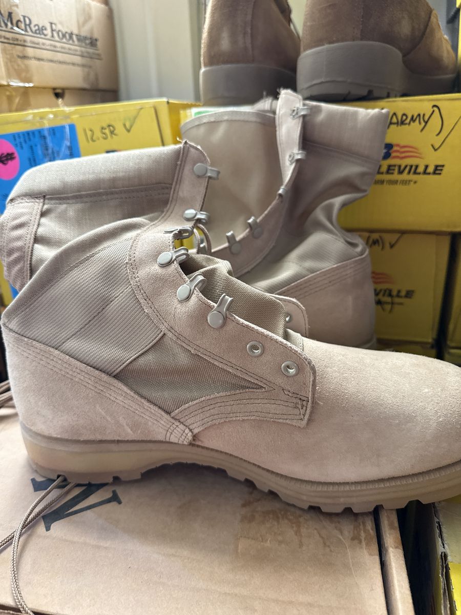 McRae FootWear Size 12.5 Hot Weather Boot tan