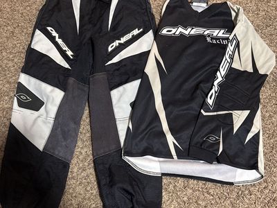 Youth Oneal Riding Pants And jersey 8T-10T Medium