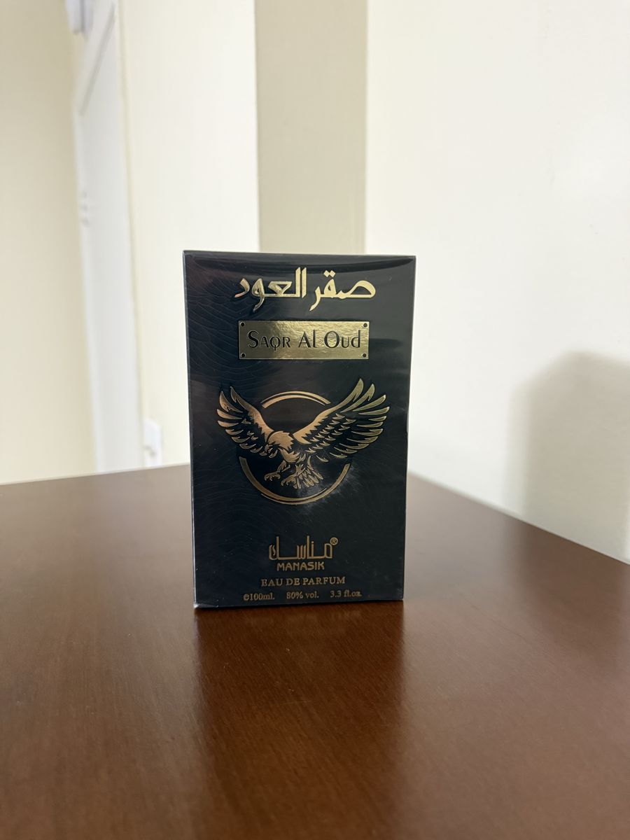 Manasik Saqr Al Oud Eau De Parfum 100ml Brand New In Box