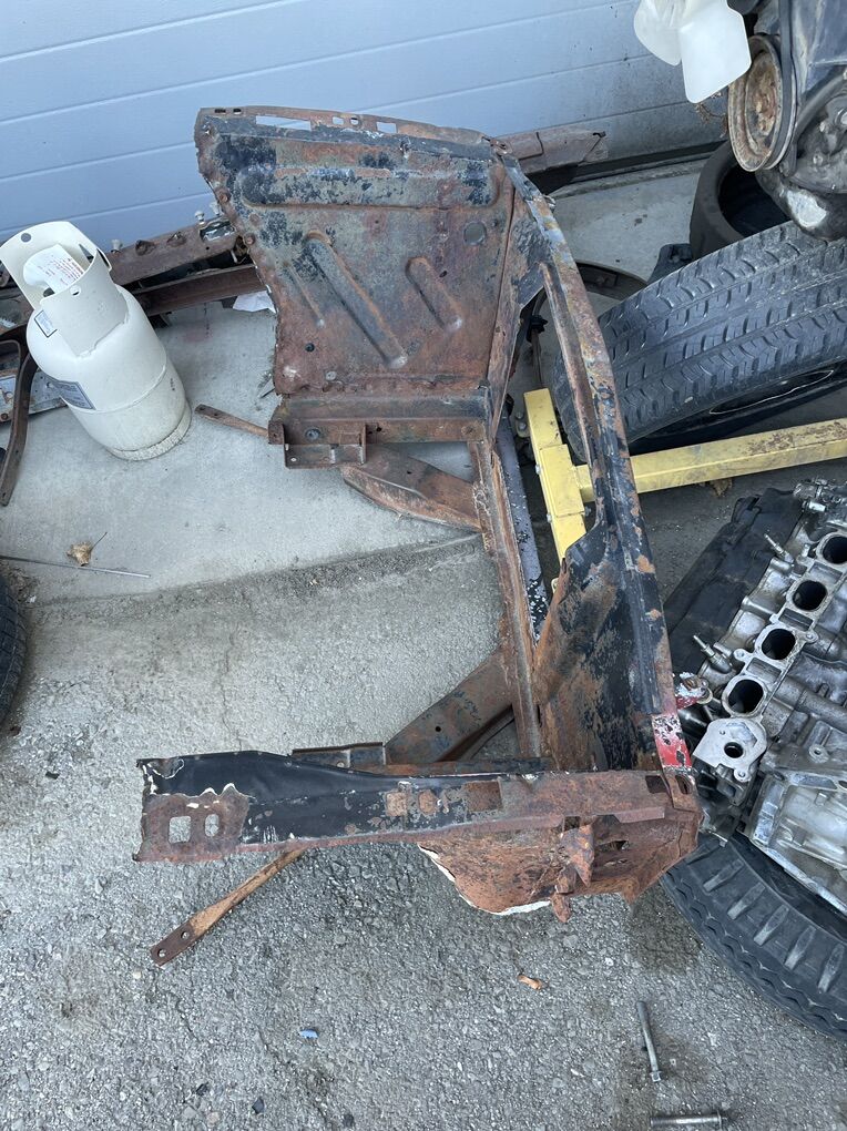 1965 Ford Mustang Radiator Support 1966