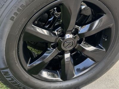 Michelin LTX M/S2 P265/60R18 Tires on Black Lexus Wheels that could fit Toyota Tacomas/4Runner and any 6/5.5 bolt pattern.