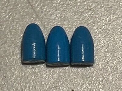 9mm 124g Powder Coated Bullets