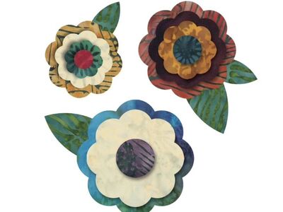 Accuquilt Rose Of Sharon Die 55045
