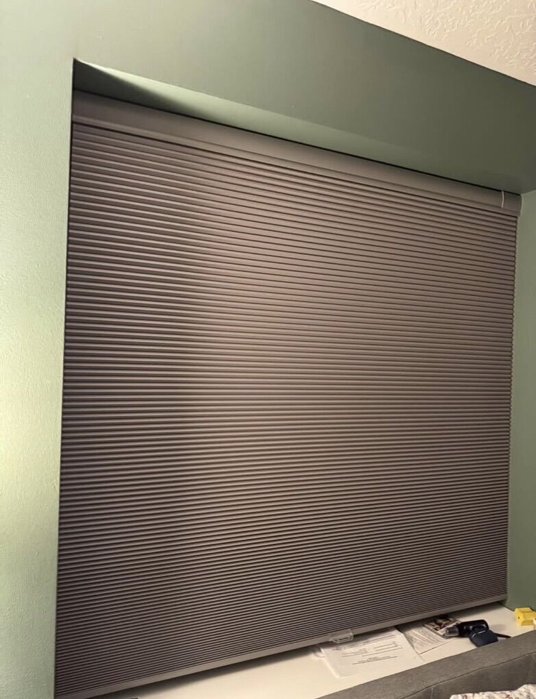 Cellular Shade -pull down