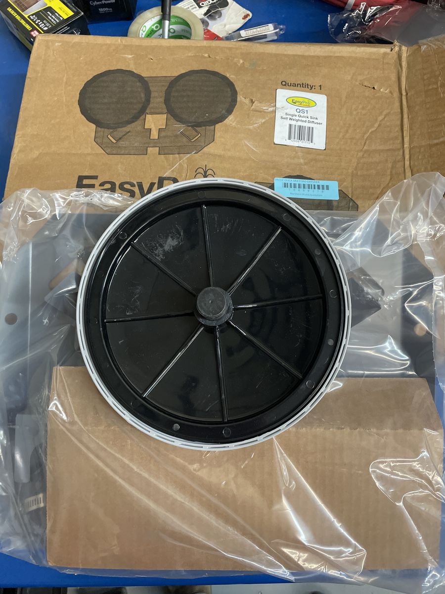 Single Quick-Sink Pond Aerator Diffuser New