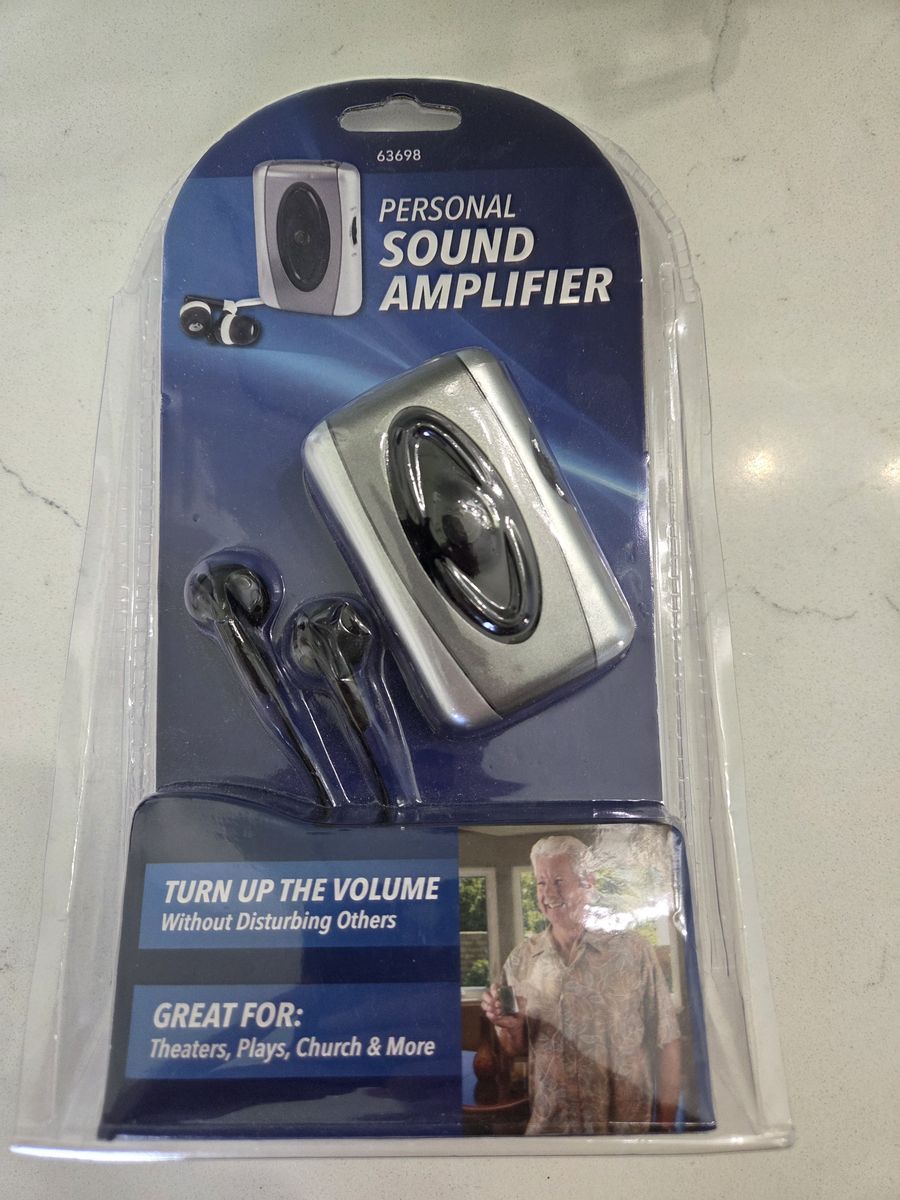 Sound amplifier (unopened)