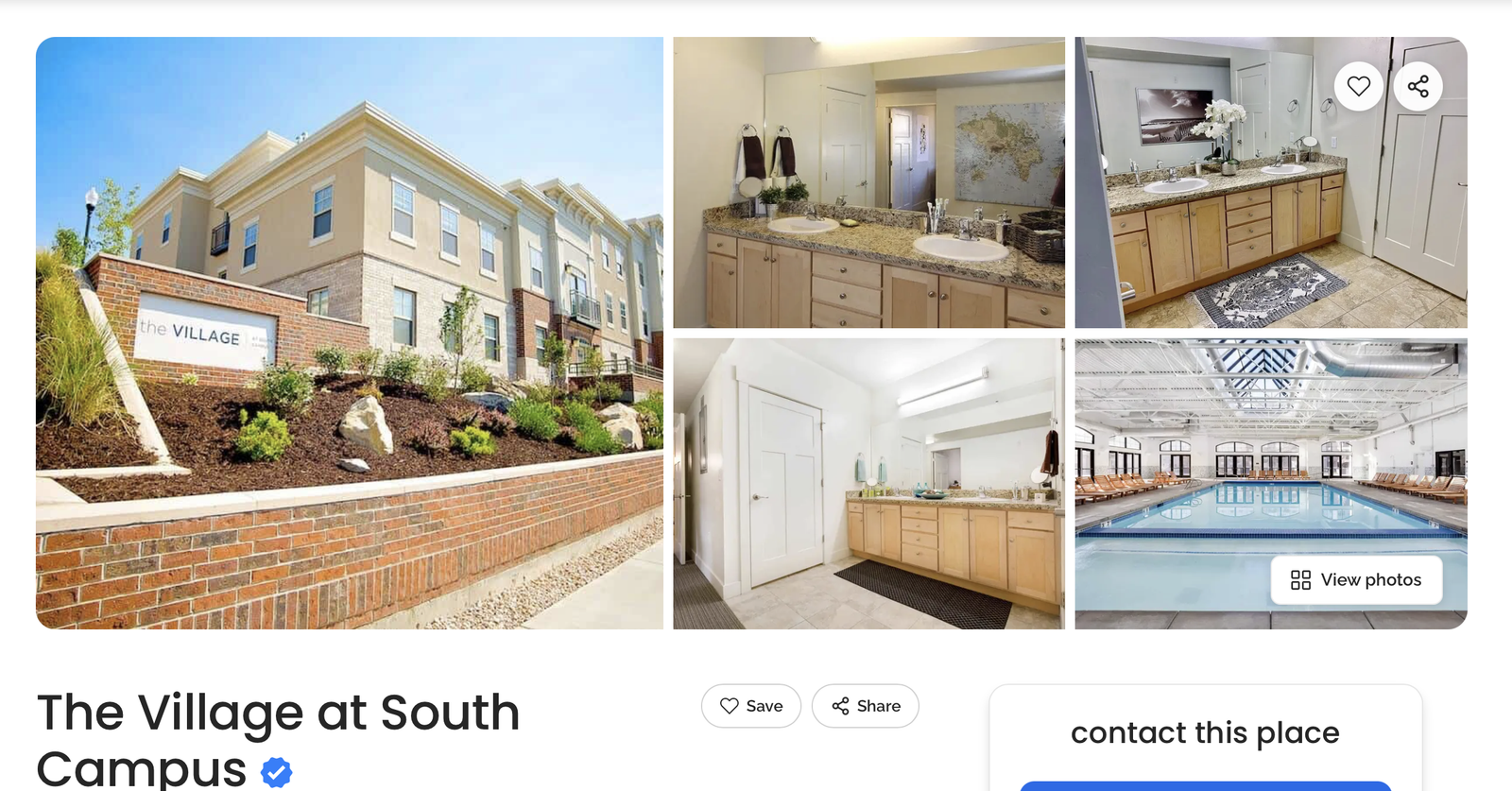 Apartment in The Village on South Campus BYU