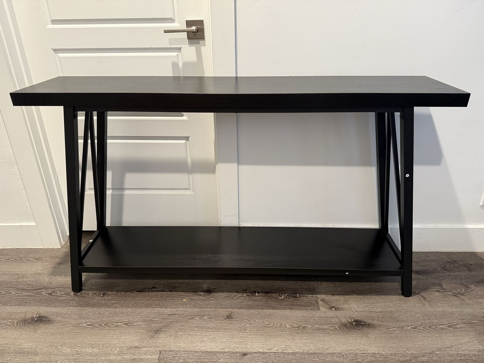 Brand New Black Console Table for Entryway