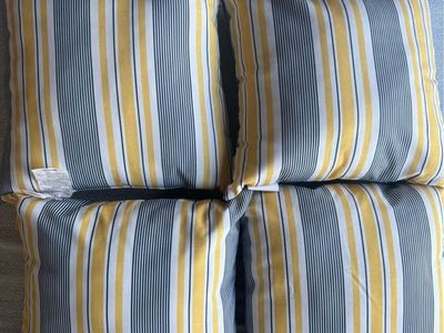Nautica Home Striped Outdoor Pillows - Set of 4