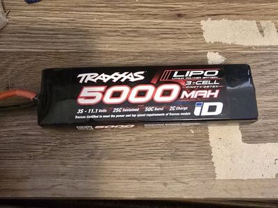 traxxas 5000 mah ID battery