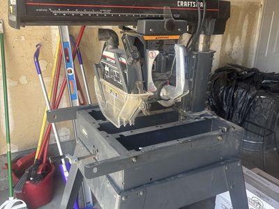 Craftsman 10" Radial Arm Saw 2.75HP with Stand - Model 113.29410 - Used Power Tool