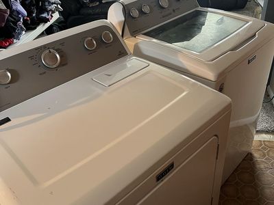 Matching Set Maytag Electric Washer And Dryer