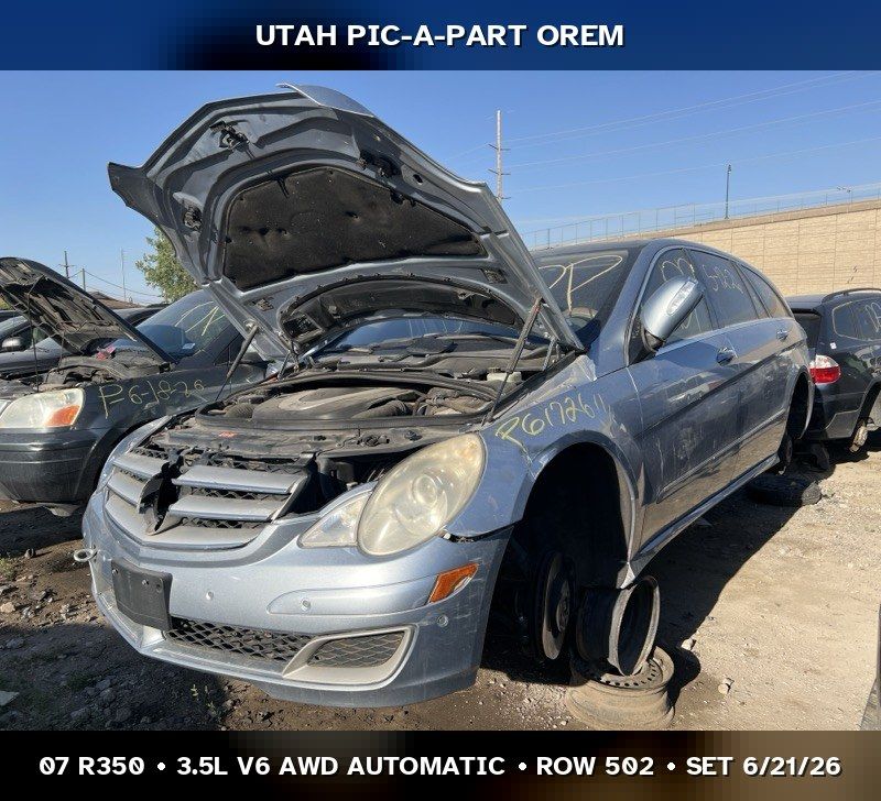 2007 Mercedes-Benz R350 Parts - UTPAP Orem