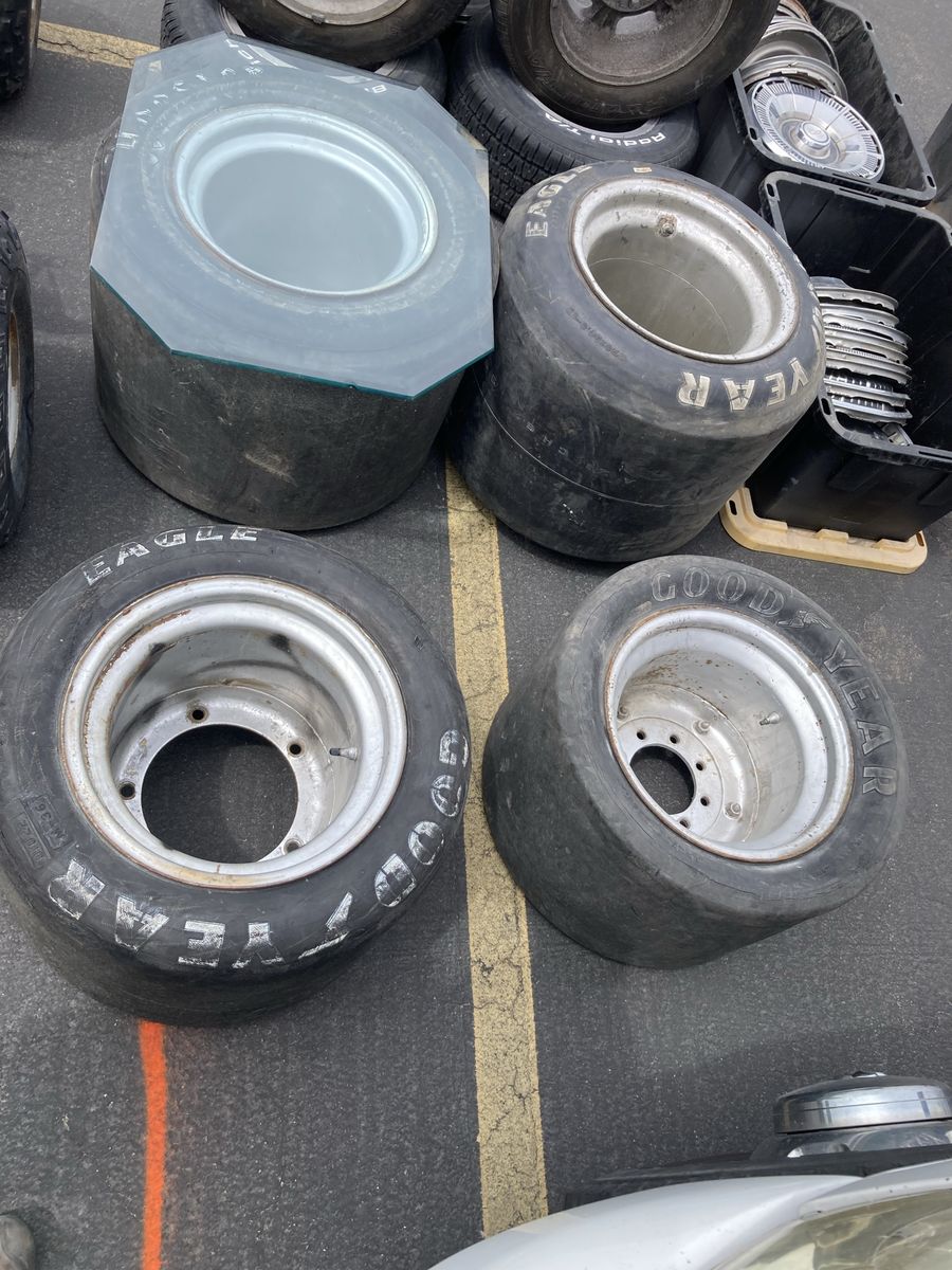 Super modified Wheels and Tires,  great end tables