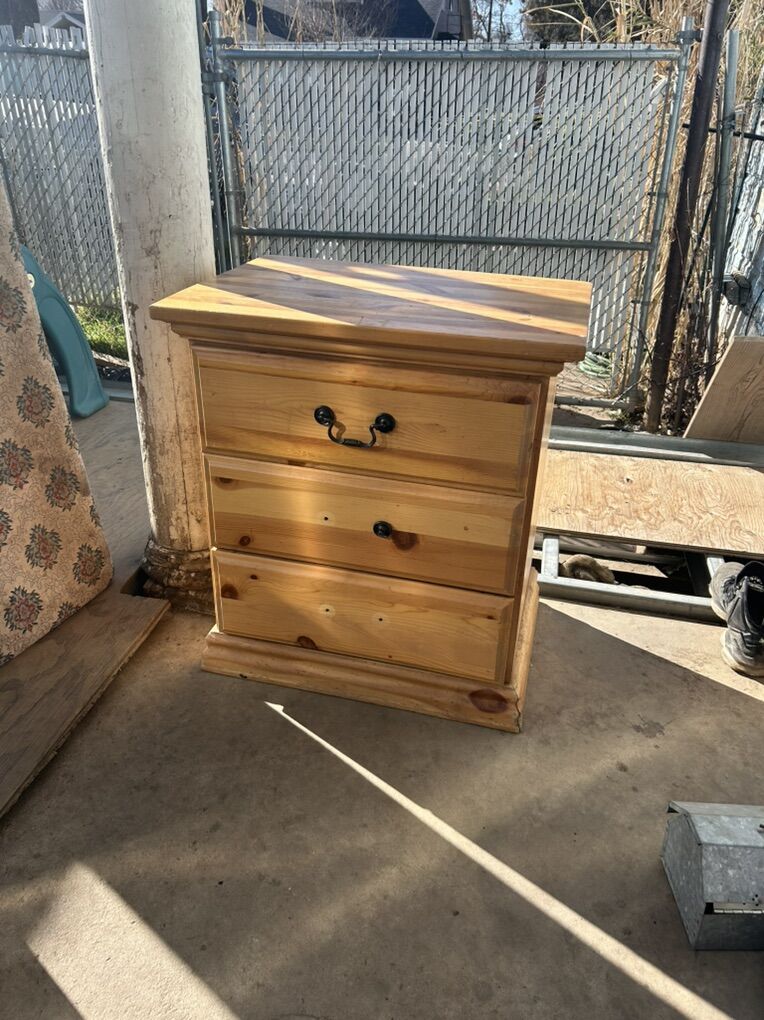 Three Drawer Dresser