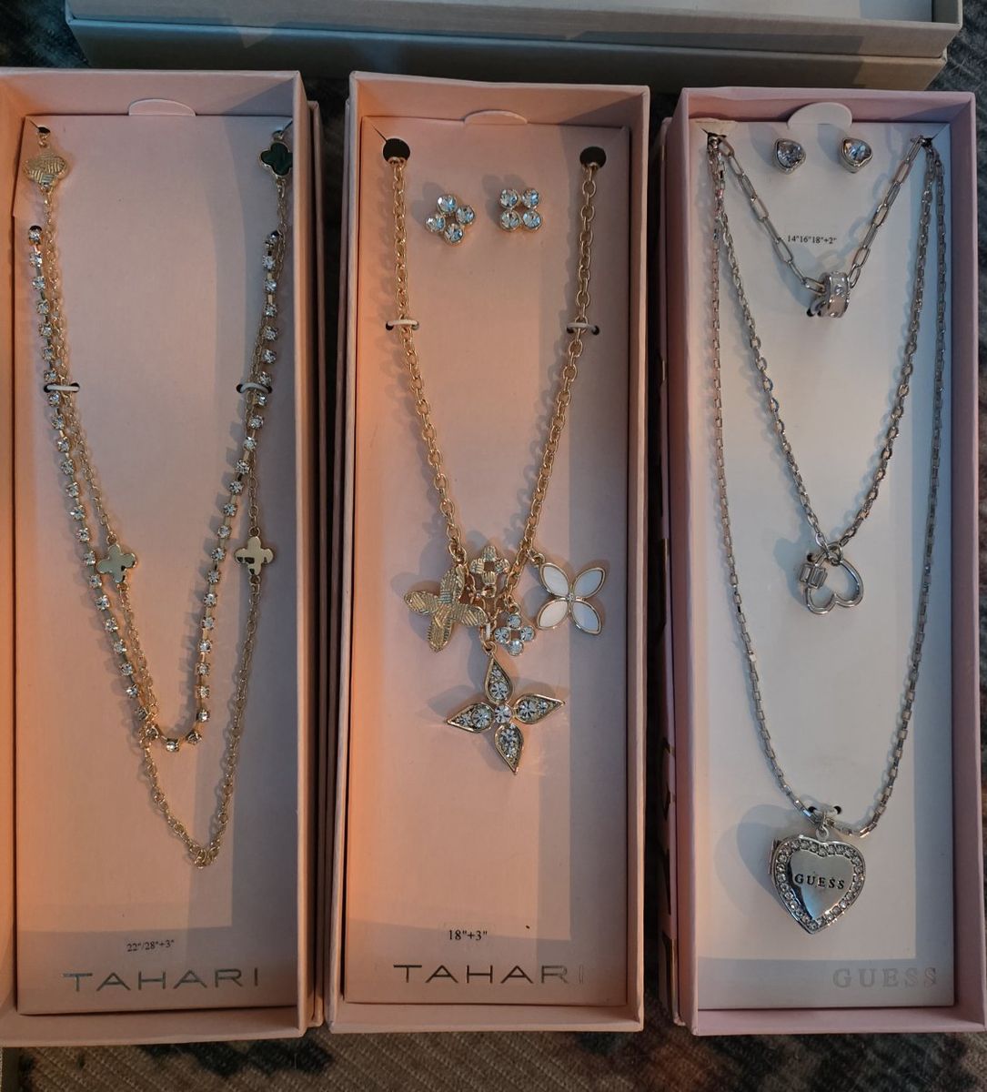 Tahari and Guess Jewelry Sets - Assorted Necklaces and Earrings