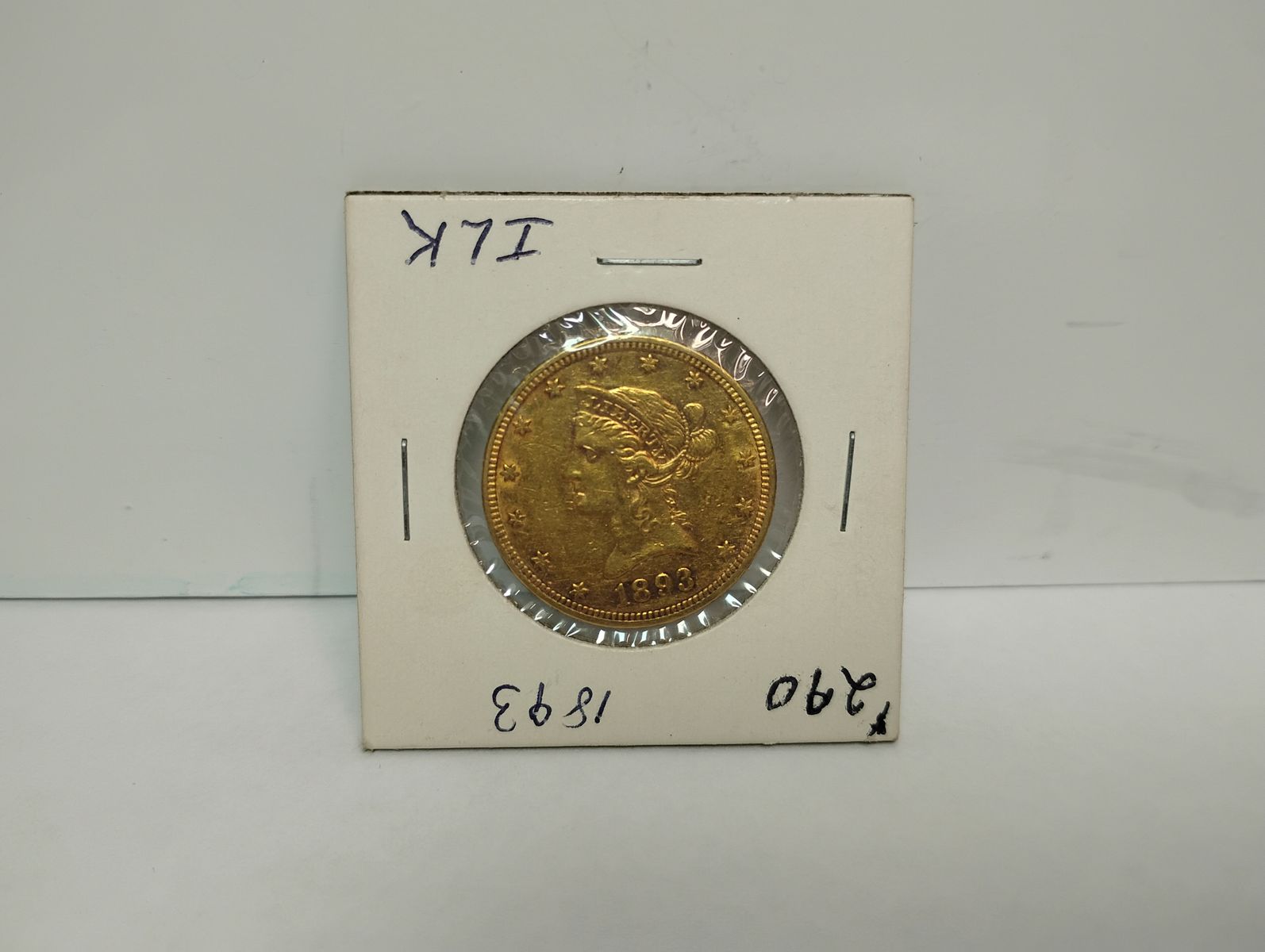 1893 Liberty Head $10 Gold Coin