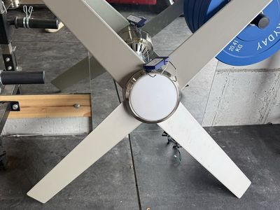 Two ceiling fans