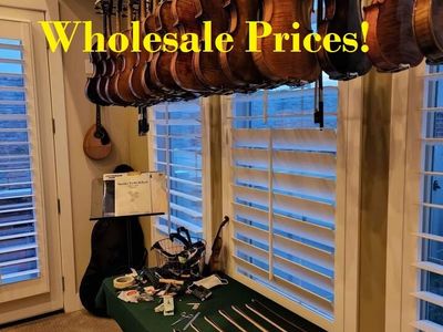 Fine Collection of Old European Violins WHOLESALE pricing
