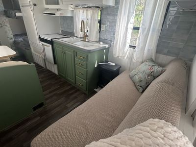 Vintage travel trailer for rent