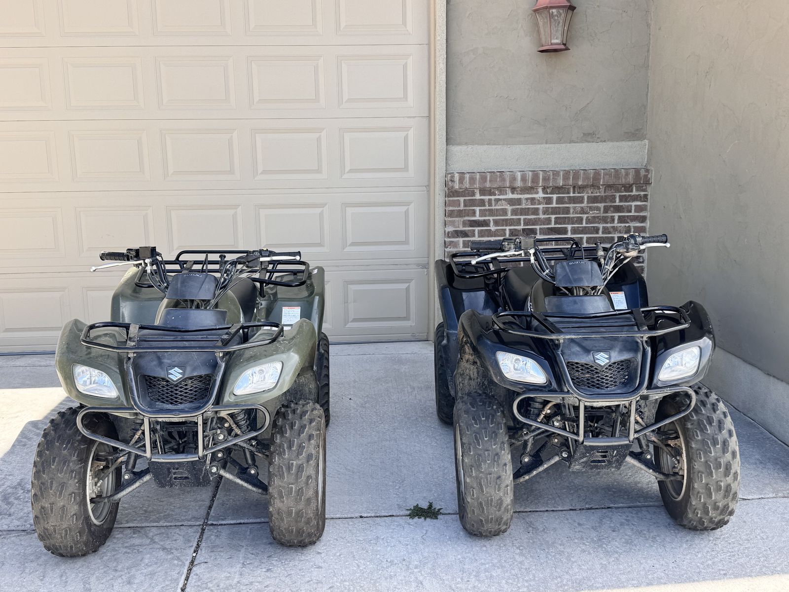 2 Suzuki Ozwrk 250 ATVs with titles